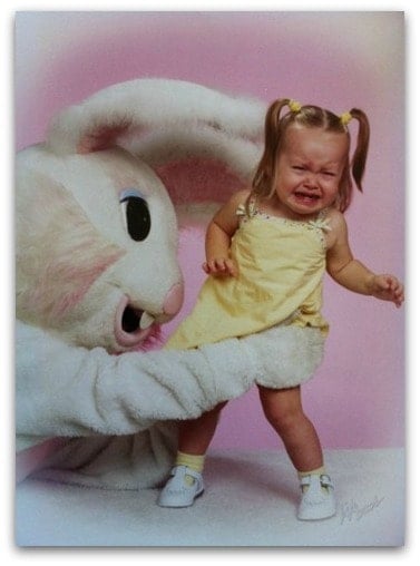 photo, with easter bunny