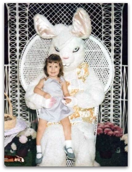 photo, with easter bunny