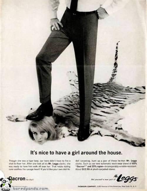 vintage ad, funny