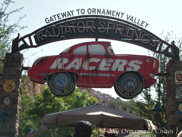 A close up of a sign, carsland