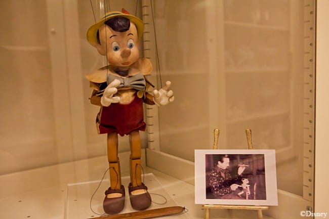 Pinocchio, with Walt Disney