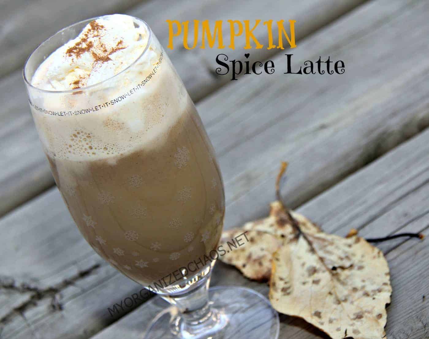 Make at Home : Pumpkin Spice Latte