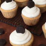 Oreos Cookies and Cream Cupcakes.