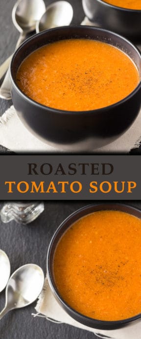 If you have time, make this Roasted Tomato Soup recipe. It's delicious, creamy and you can really taste the REAl tomatoes!