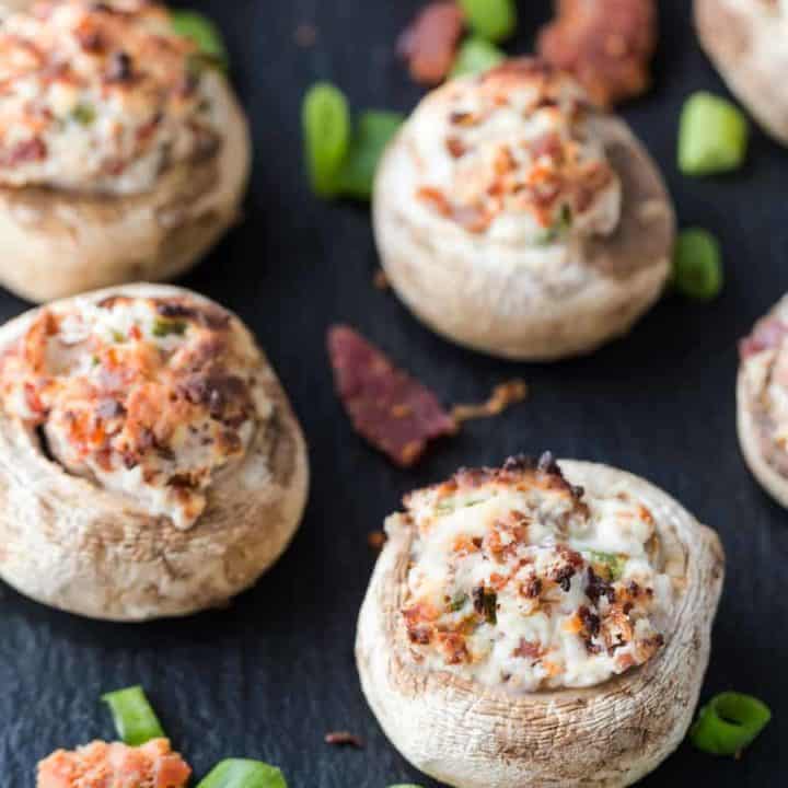 I made Bacon Stuffed Mushrooms for the first time this Christmas Eve, a great recipe for an easy appetizer. Wait, did someone say bacon?!
