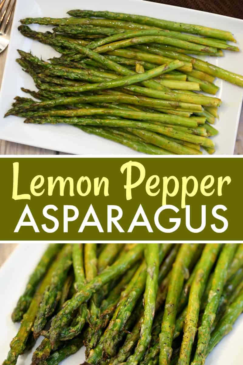 lemon pepper asparagus