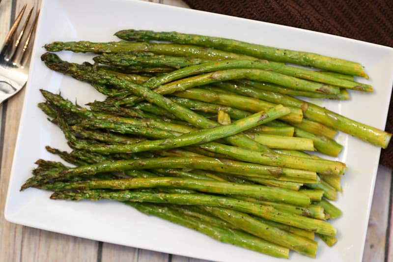 asparagus, with Lemon pepper