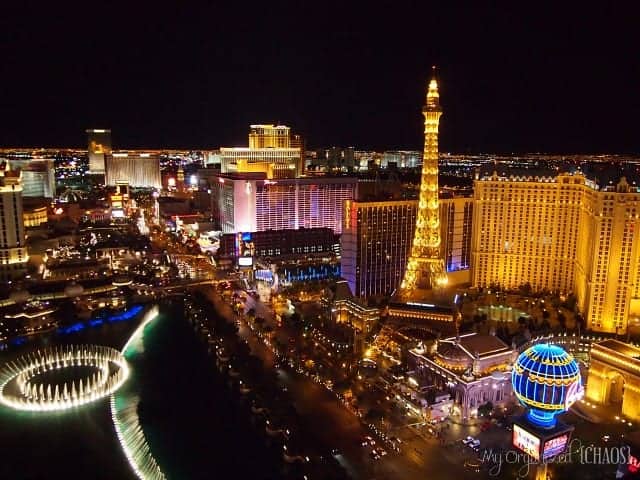 Vegas Skyline: by Day, by Night