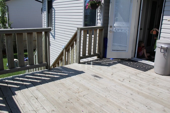 A deck