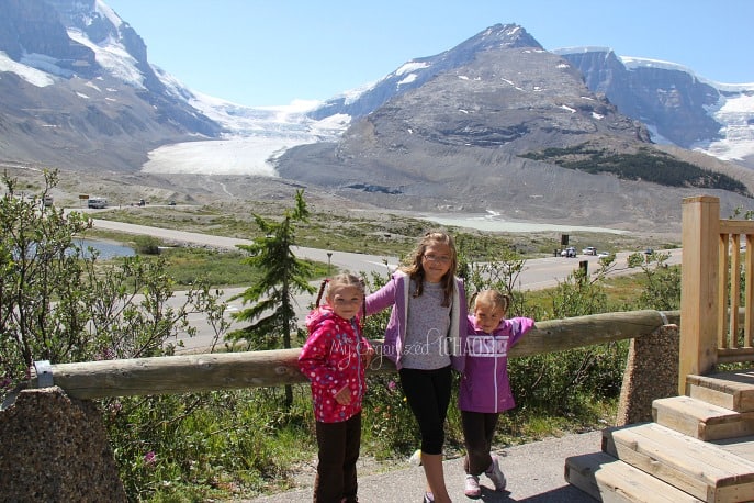 Columbia Icefield Glacier Adventure family travel myorganizedchaos