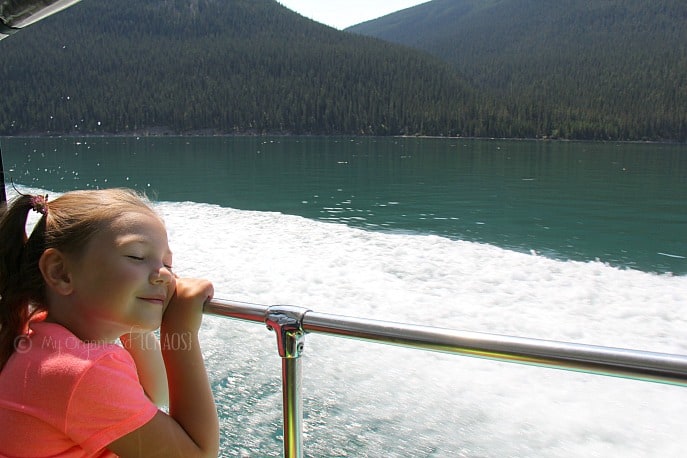 family travel banff lake cruise explore rockies alberta