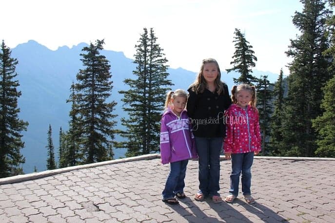 family travel banff sulphur mountain