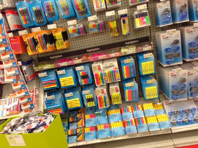 highlighters back to school staples canada