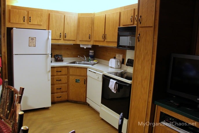 fort wilderness cabins kitchen