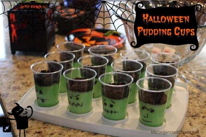 halloween Pudding and Dessert