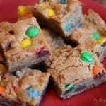 M&M Cookie Bars
