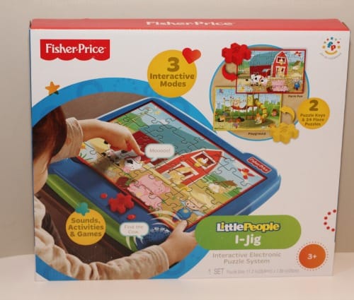 I-Jig Interactive Electronic Puzzle System fisher-price classics