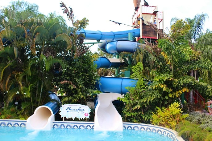 waterslide at beaches negril jamaica