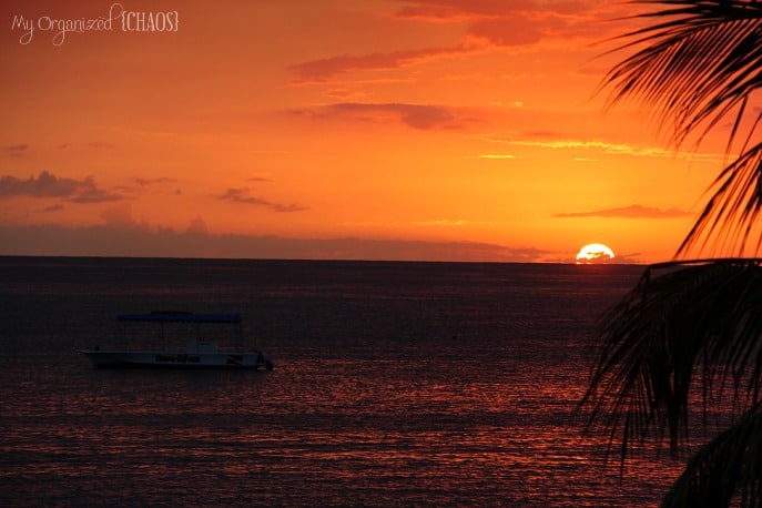 A sunset at sandals negril