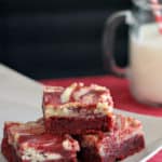 Red Velvet Cheesecake Brownies