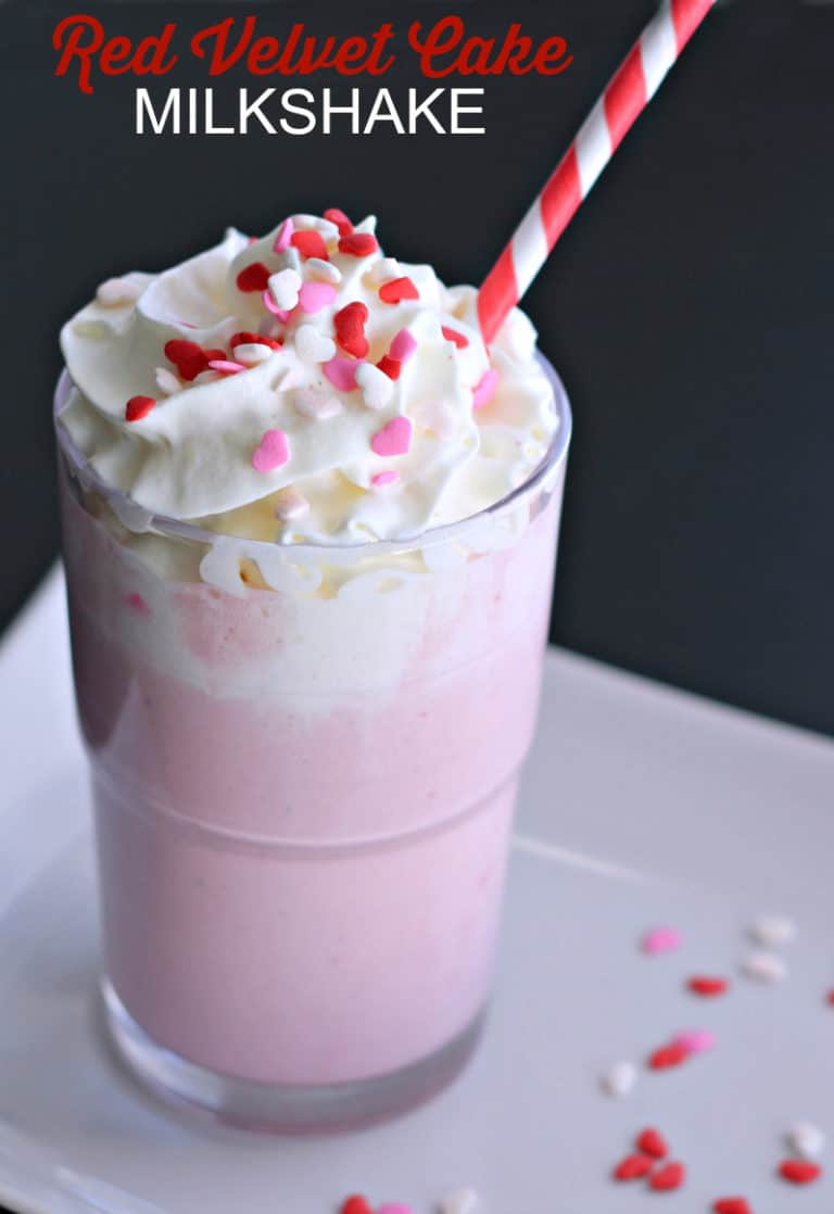 Red Velvet Cake Milkshake