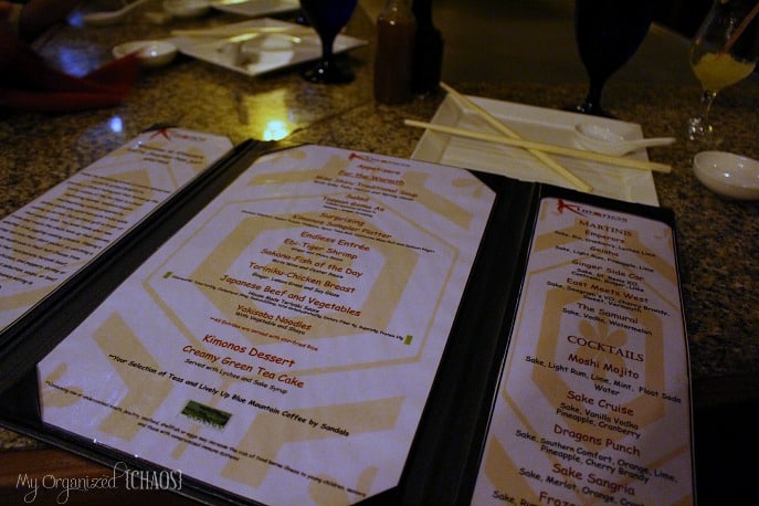 menu, at Beaches Negril
