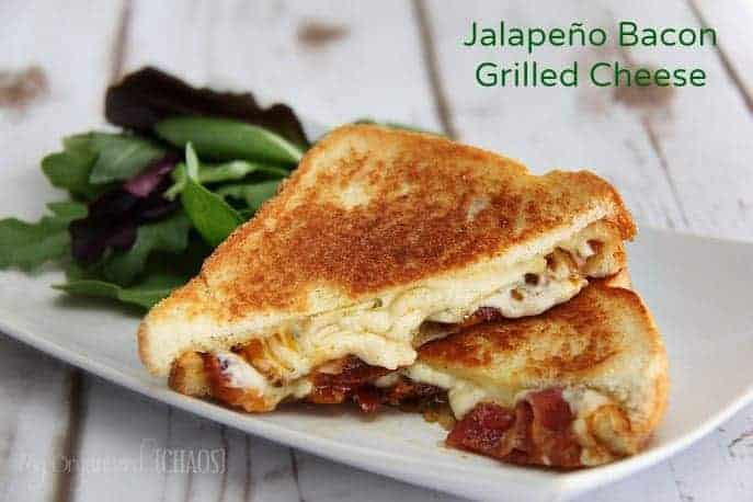 Jalapeño Bacon Grilled Cheese Sandwich