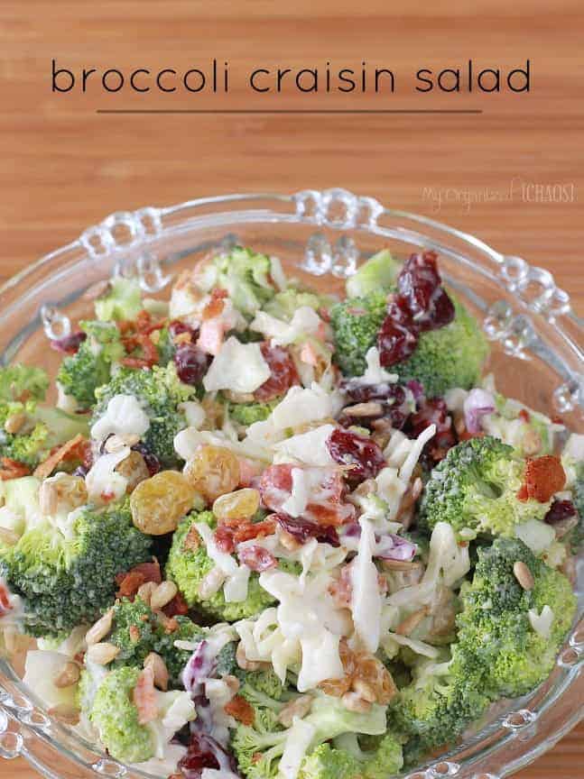 Broccoli Craisin Salad