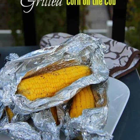 corn on the cob in tin foil