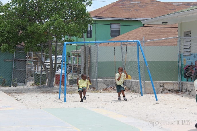 turks and caicos school playground