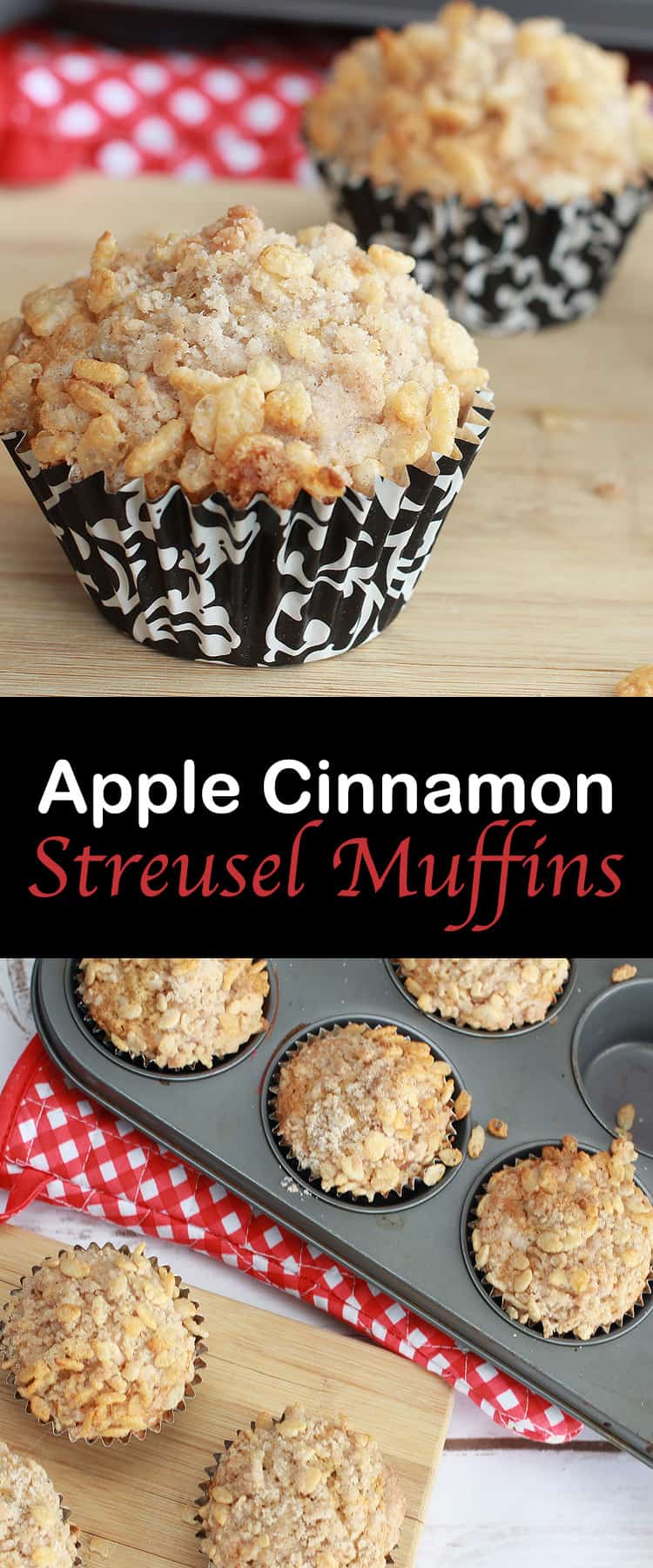 Apple Cinnamon Streusel Muffins Recipe