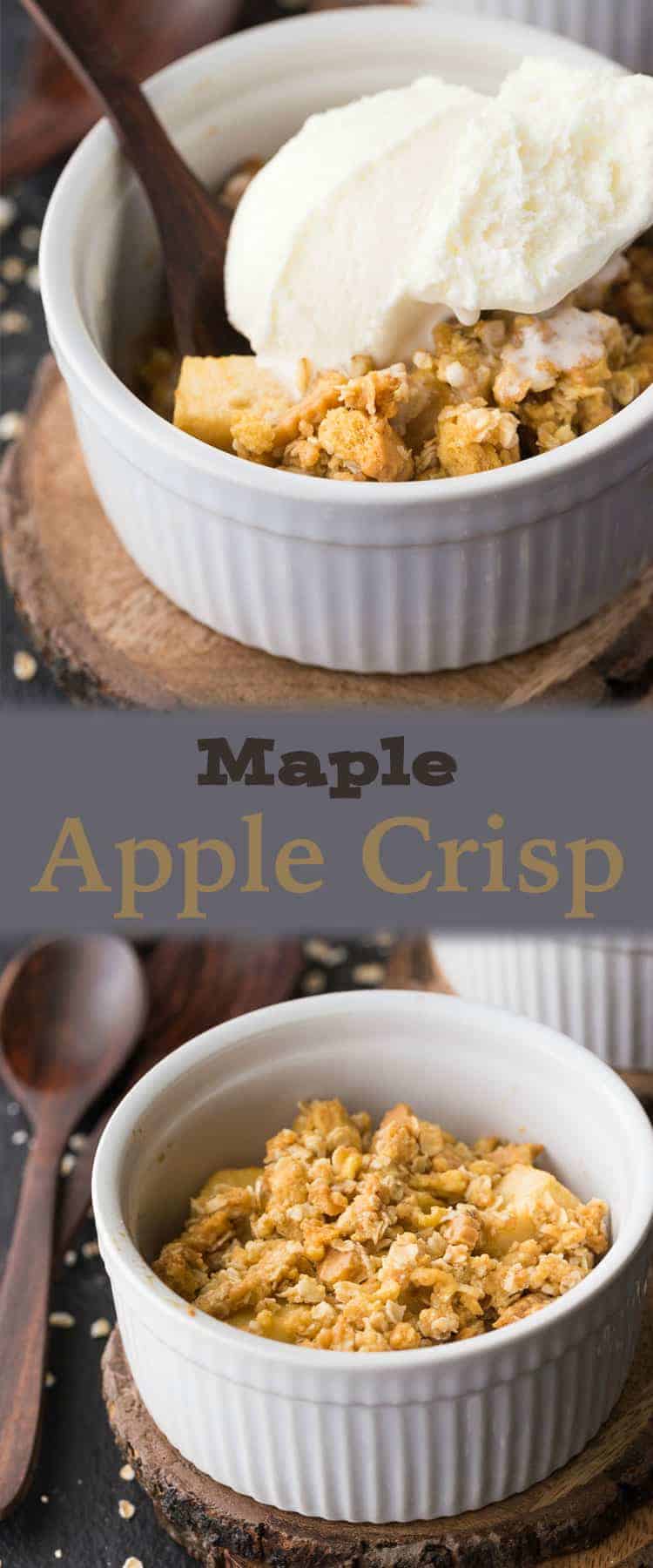 Best Ever Maple Apple Crisp Recipe