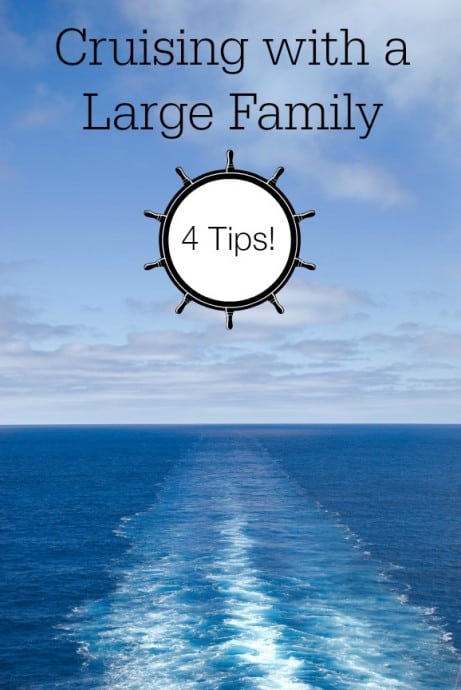 4 Tips for Cruising with a Large Family