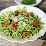 Healthy Kale Pesto Pasta