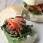 Meatball Sliders recipe balsamic