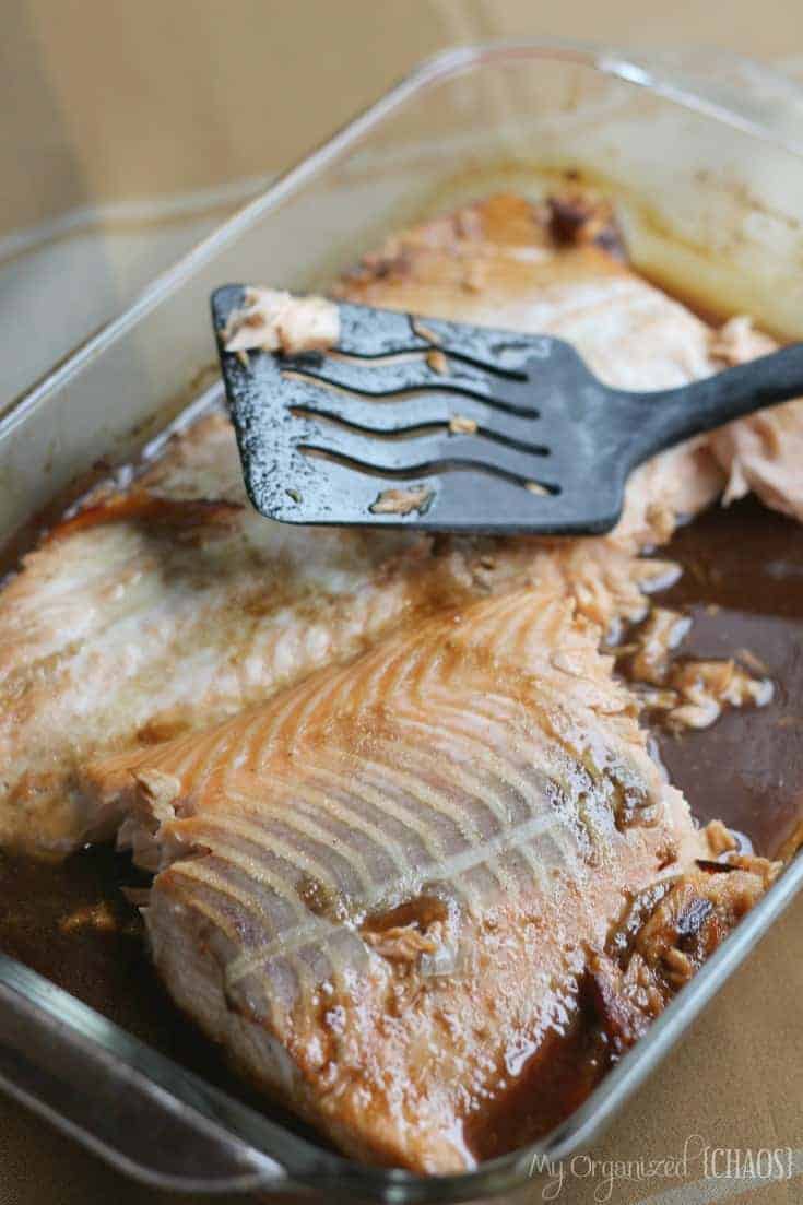 glazed maple salmon recipe