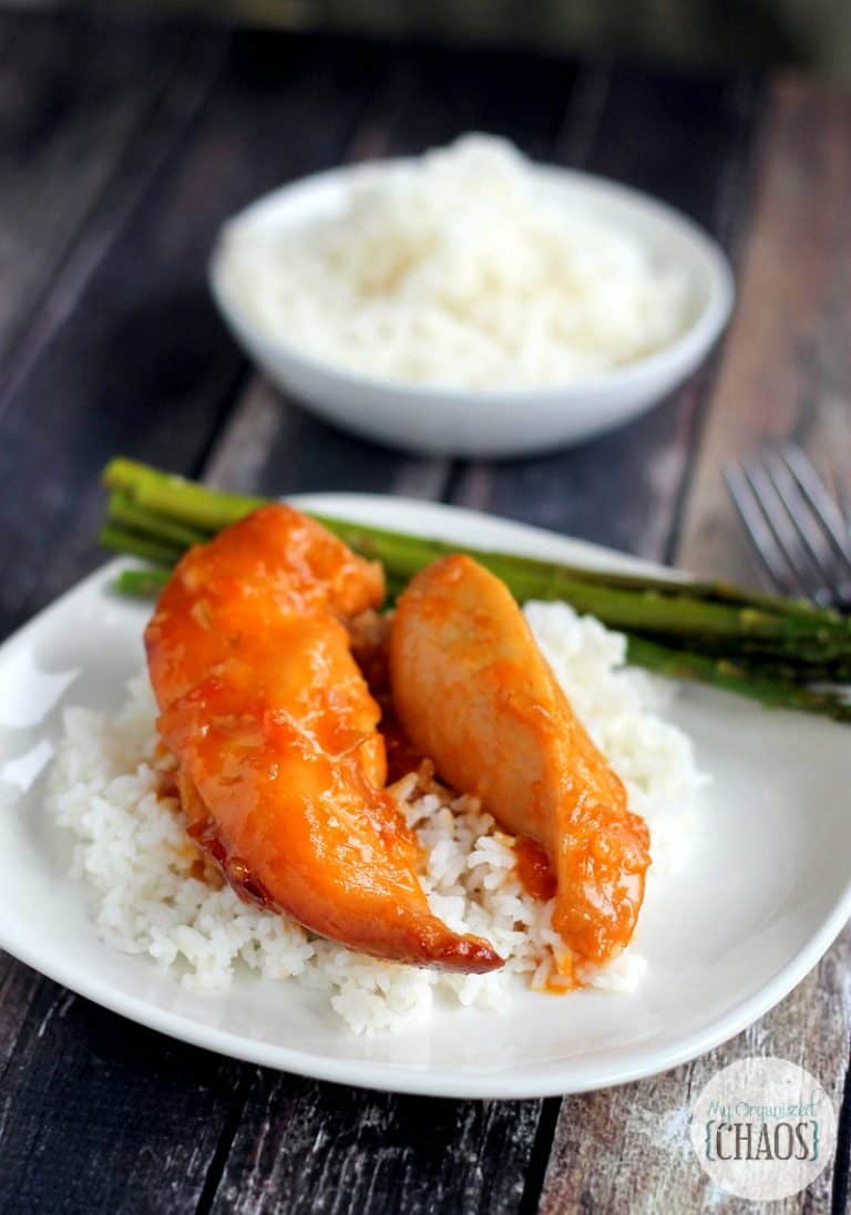 Slow Cooker Apricot Chicken