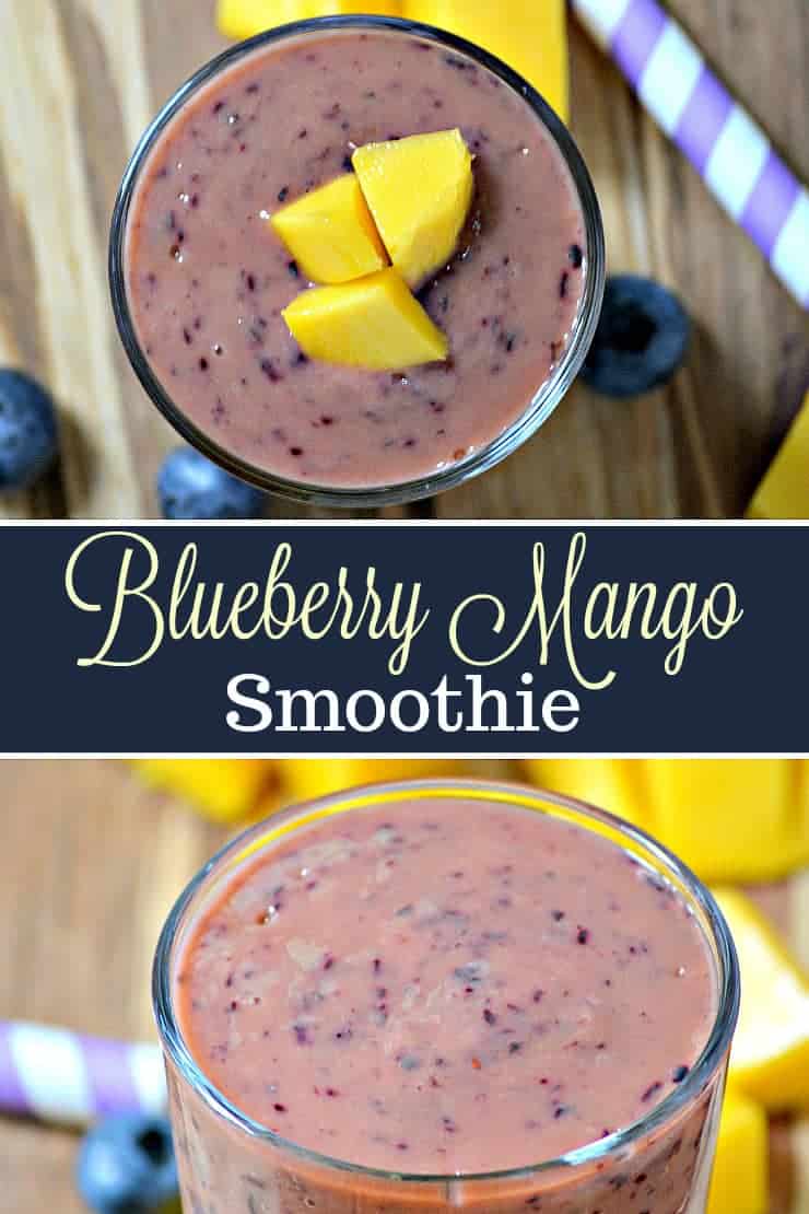 Blueberry Mango Smoothi