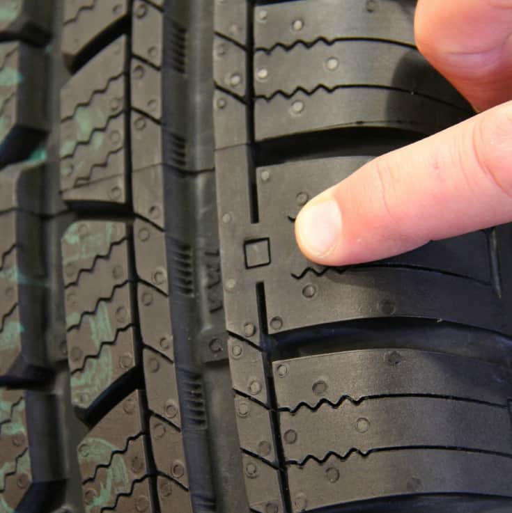 cooper tires wear square test drive