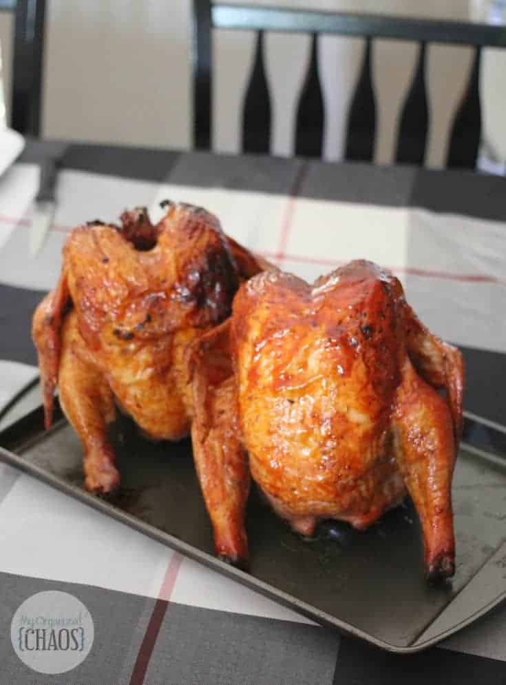 easy Beer Can Barbecue Chicken