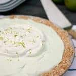 Key Lime Margarita frozen Pie
