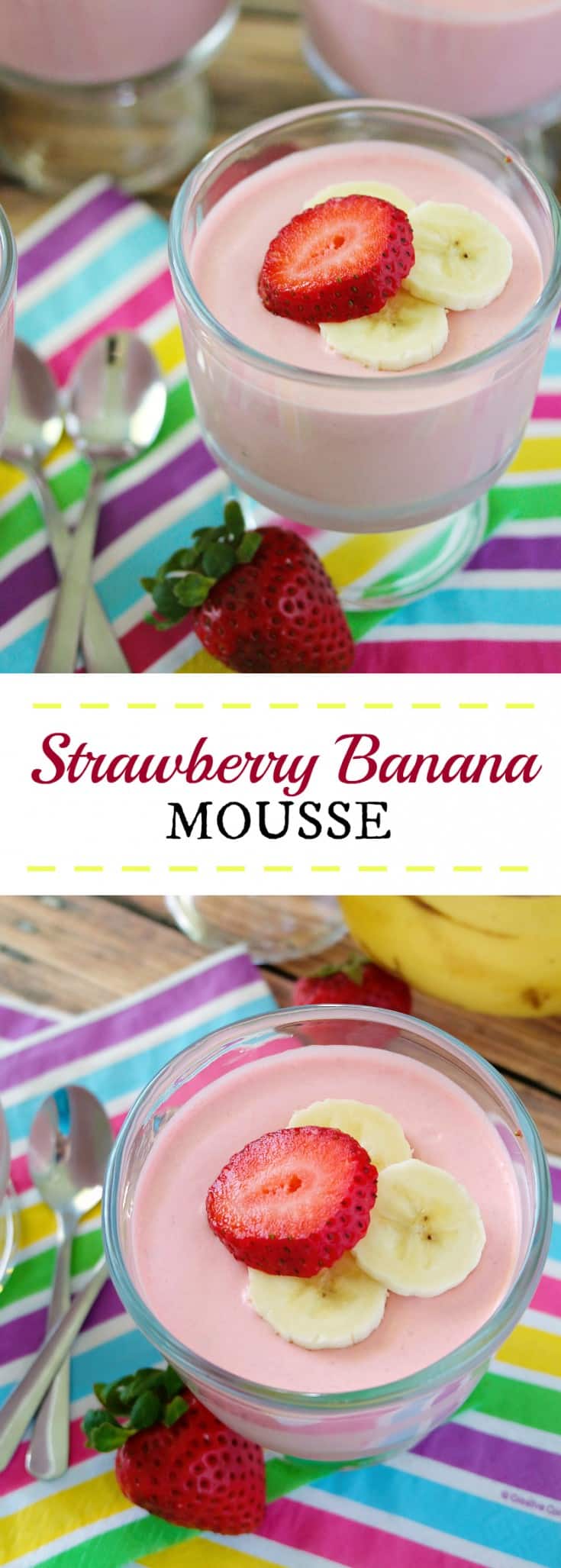 Strawberry Banana Mousse Recipe