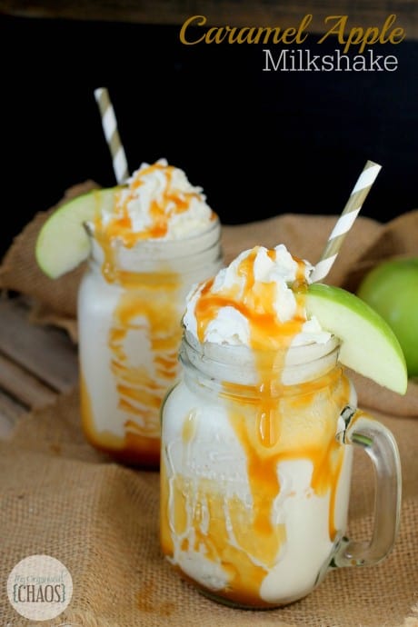 Caramel Apple Milkshake