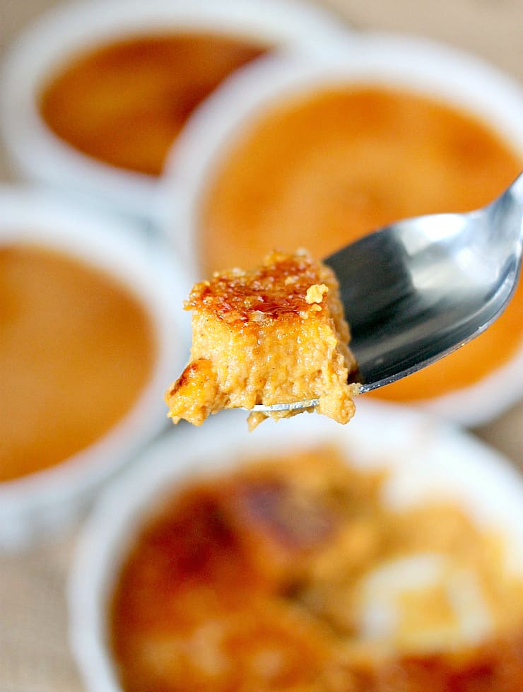 Pumpkin Crème Brulee