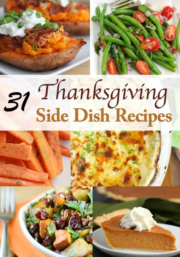 A Collection of the best Thanksgiving side dish recipes