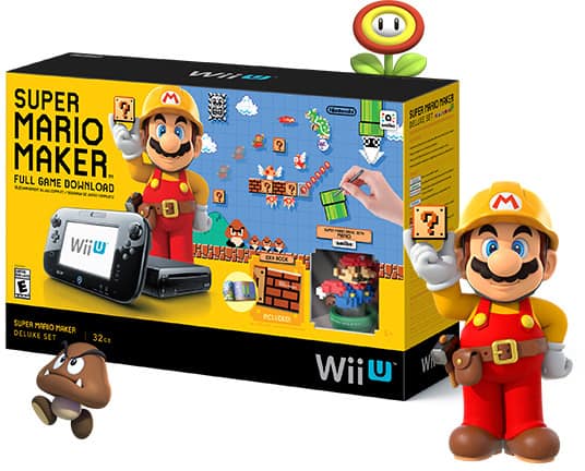 Super Mario Maker Wii U Deluxe Set