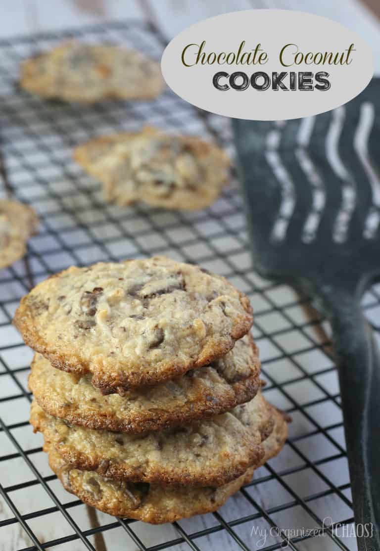 chocolate coconut cookies