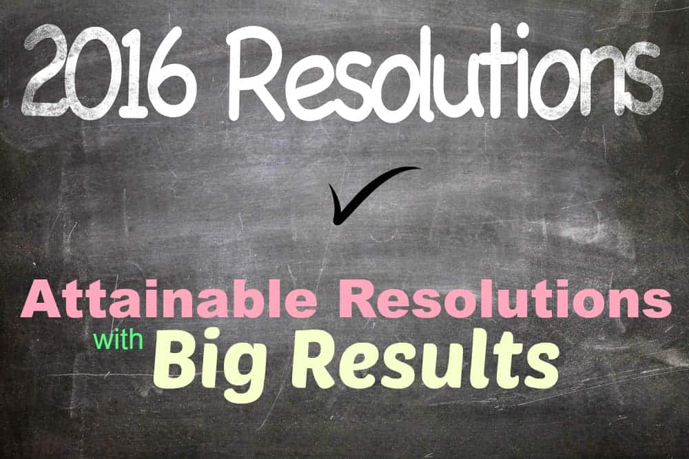 Attainable Resolutions with Big Results