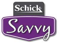 Schick Savvy Badge