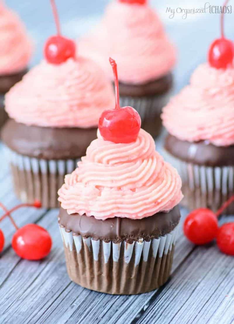 Cherry Cupcakes recipe
